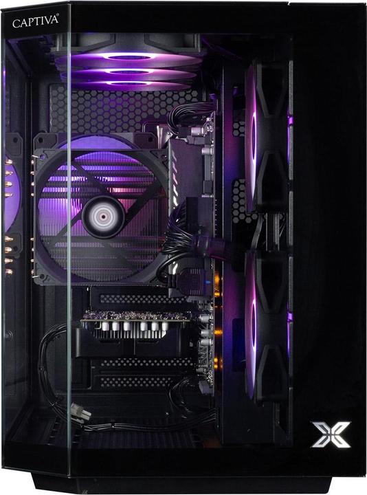 Actual product image Captiva Advanced Gaming R85-187 Ryzen 5 RTX 4060 Ti (AMD Ryzen 5 5500, 16 GB, 1000 GB, GeForce RTX 4060 Ti)