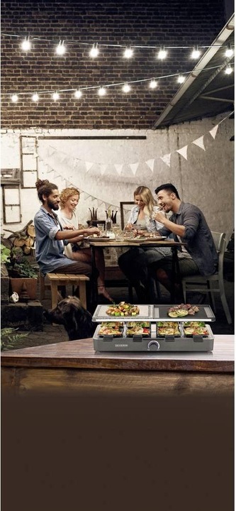 Produktbild Severin RG Raclette-Grill mit Naturgrillstein und Grillplatte