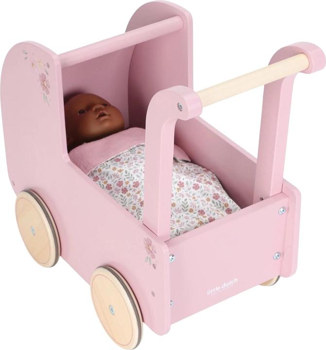 Produktbild Little Dutch Puppenwagen aus Holz