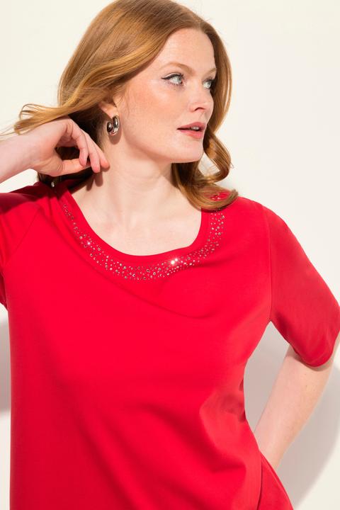 Produktbild Ulla Popken T-Shirt, Pima Cotton, A-Linie, Rundhals, Halbarm (46, 48)