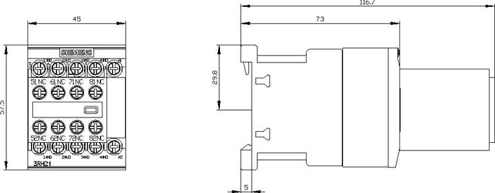Actual product image Siemens Contactor relay