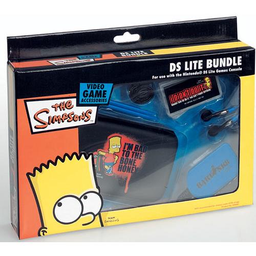 4Gamers Pacchetto DS Lite Bart Simpson /NDS, Altri accessori gaming