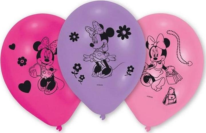 Produktbild Amscan Latexballons Minnie Mouse (10 x)