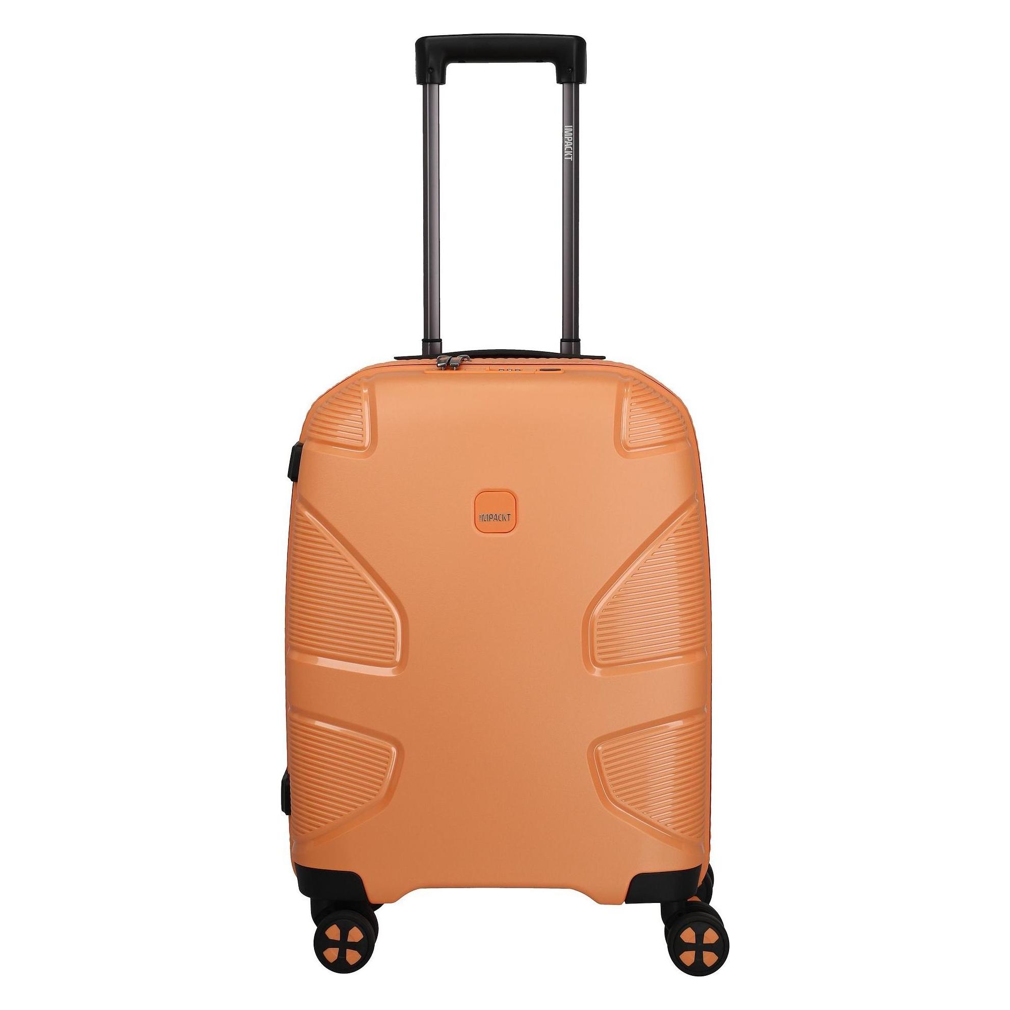 Impackt, Koffer, IP1 - 4-Rad Trolleymit Usb Port, Garden Apricot, Orange, (38 l)