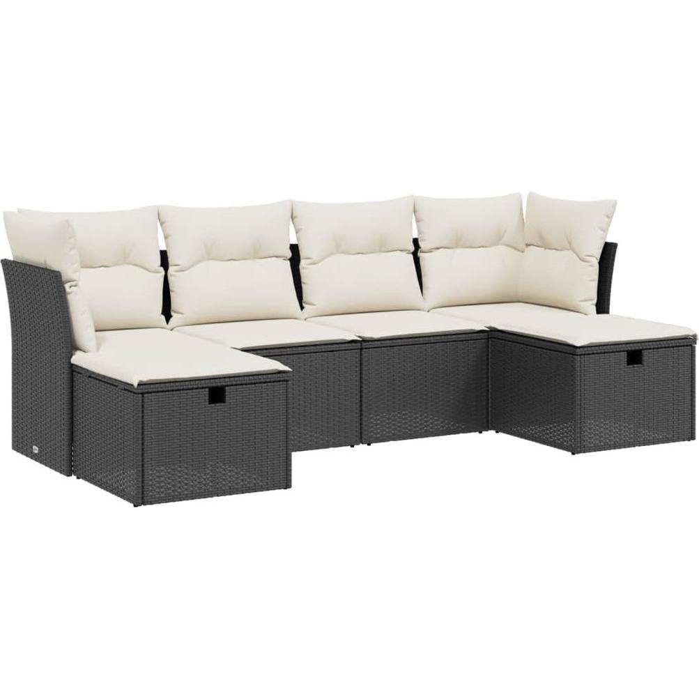 VidaXL, Gartenlounge, 10-tlg. Garten-Lounge-Set mit Kissen