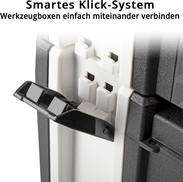 Immagine prodotto Stahlwerk Dimensioni della cassetta degli attrezzi M 443 x 310 x 151 mm Cassetta di sistema impilabile con (1 Pezzo)