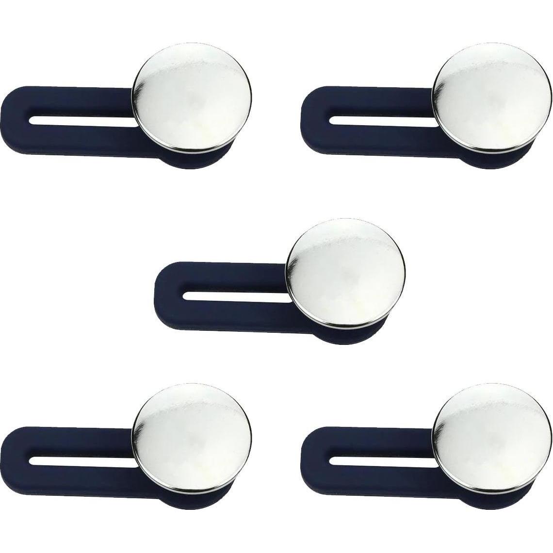 JTI, Gürtel, 5x Taillenverlängerung für Hosen, Silber, Bronze