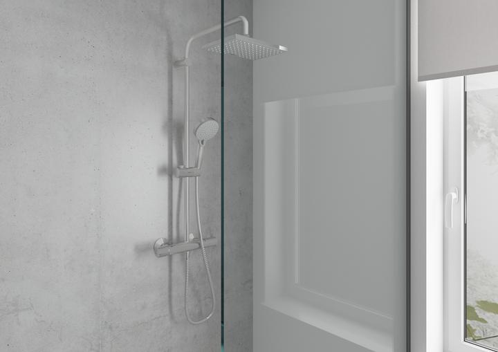 Produktbild hansgrohe Vernis Shape Duschsystem 230 1 Strahlart mit Thermostat