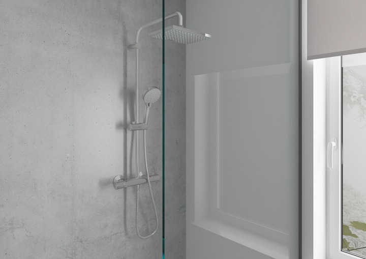 Actual product image hansgrohe Vernis Shape 230 1 spray type with thermostat