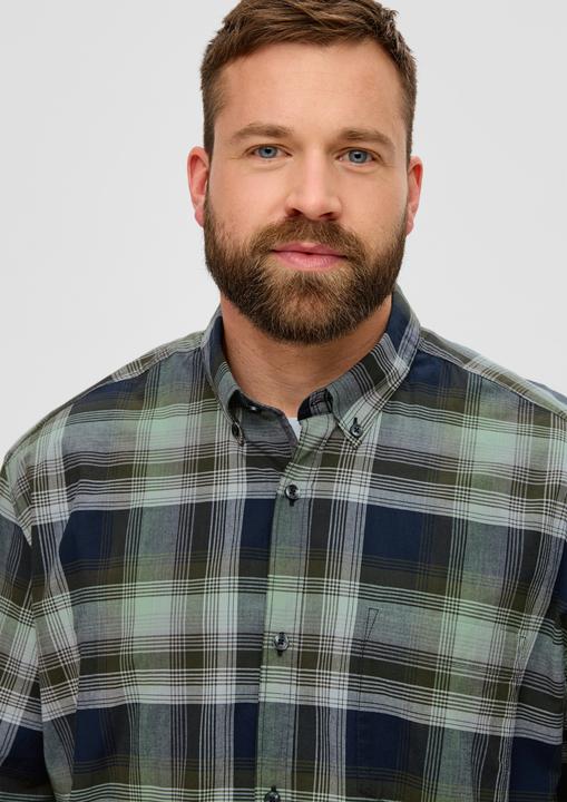 Produktbild s.Oliver Hemd Regular: Hemd aus Baumwollstretch (XXL)