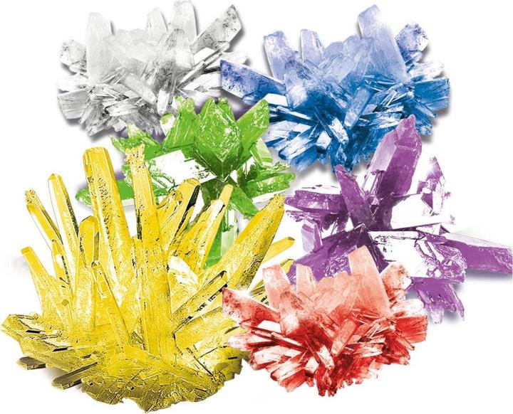 Actual product image Clementoni MiniSet Grow your own coloured crystals
