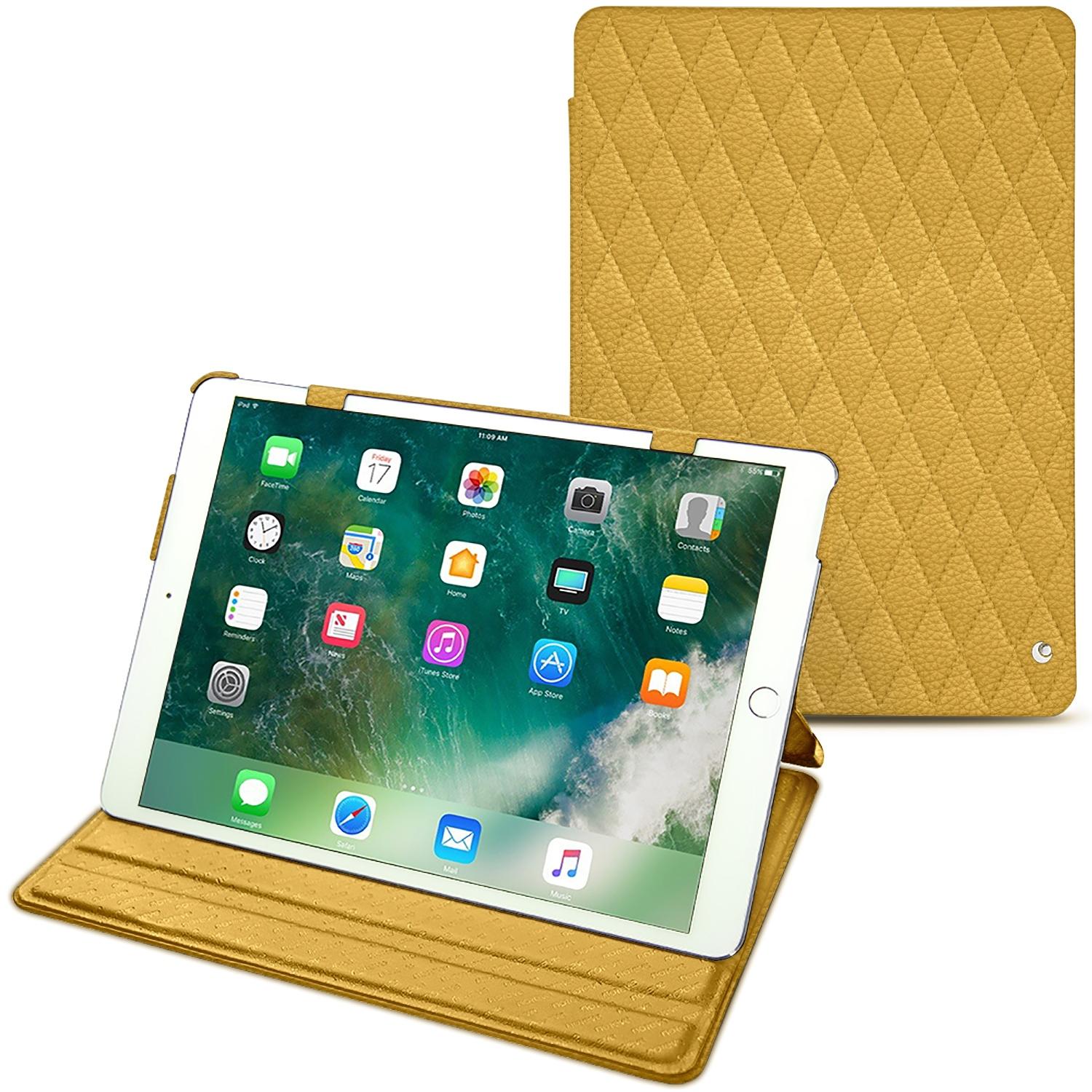 Noreve Lederschutzhülle horizontal (iPad Pro 10.5), Tablet Hülle, Orange