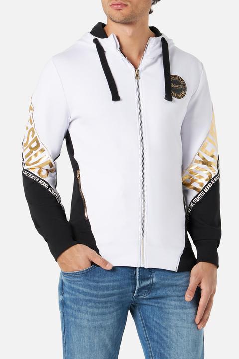 Immagine prodotto Boxeur des Rues Lettera stampata con cappuccio Full Zip (M)