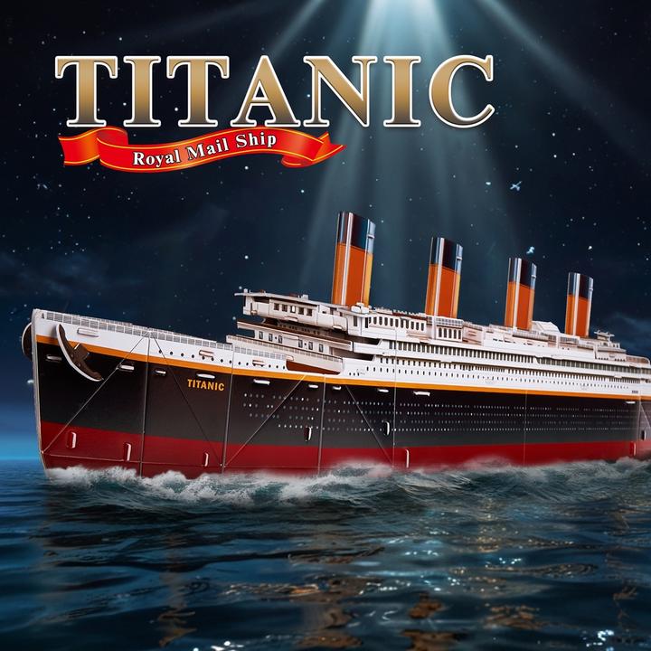 Produktbild Cubicfun 3D Puzzle Titanic 113 Teile (113 Teile)