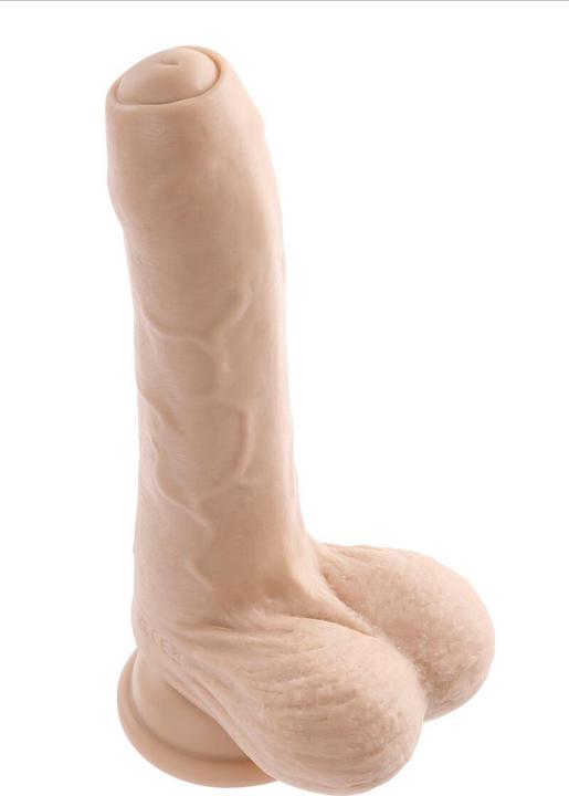 Produktbild Evolved Peek-a-Boo Uncircumcised Vibrating Dildo by - Flesh