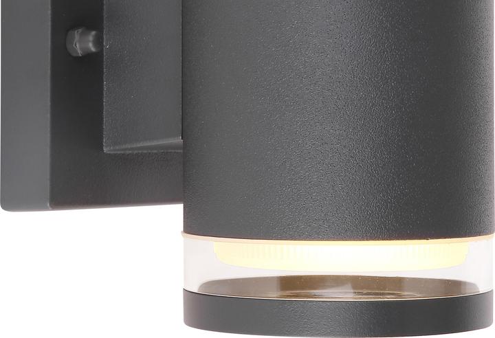 Actual product image Globo Outdoor lamp Alcala anthracite 2xGX53 LED (GX53, IP44)