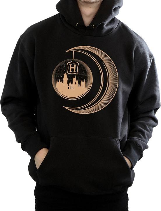 Actual product image Mens Hogwarts Moon Hoodie (L)