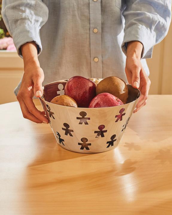 Produktbild Alessi Korbschale silberfarben
