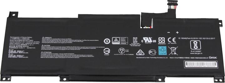 Actual product image MSI S9N-0B3A210-SB3 (3 Cells, 4720 mAh)