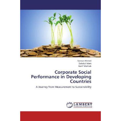 Corporate Social Performance in Developing Countries, Fachbücher von Zahidul Islam, Sarwar Ahmed, Hanif Mahtab