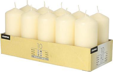 Actual product image Papstar Pillar candles (10 pcs.)