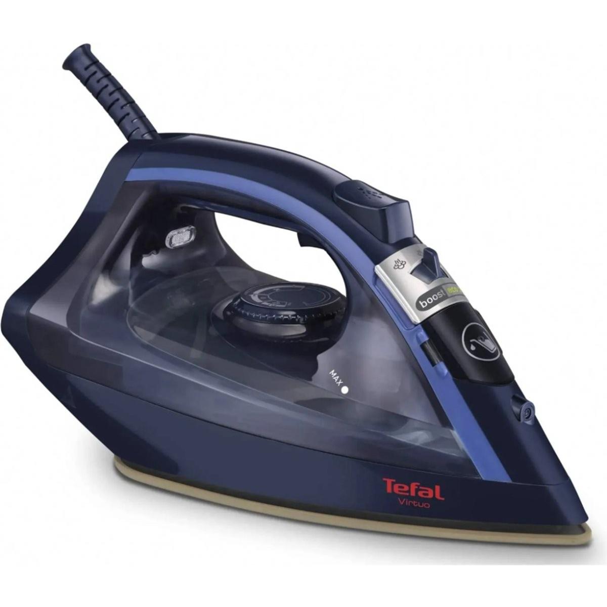Tefal FV1713, Ferro da stiro, Blu, Nero