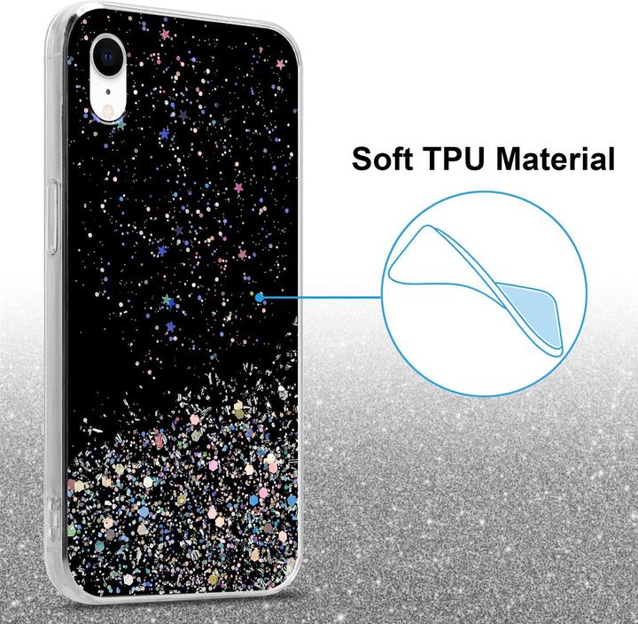Produktbild Cadorabo TPU Cover funkelnder Glitter (Apple iPhone XR)
