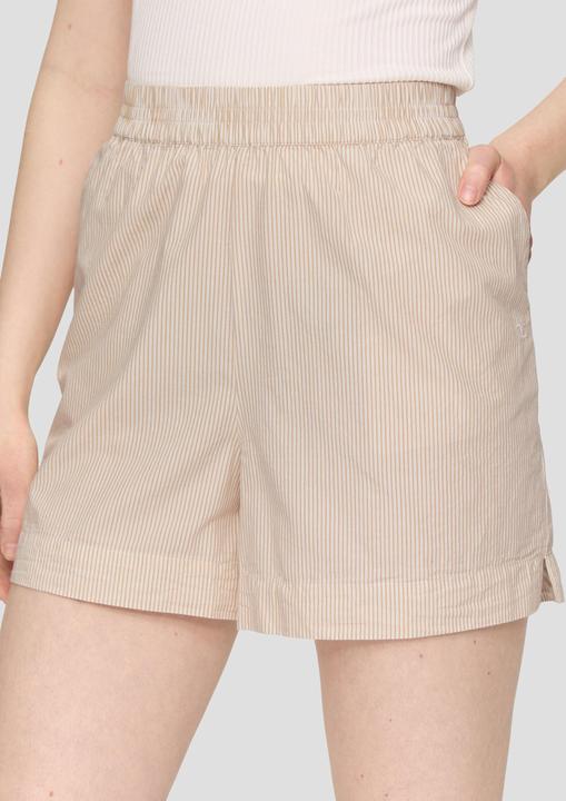 Immagine prodotto s.Oliver Hose Regular: Gestreifte Shorts mit Elastikbund (36)