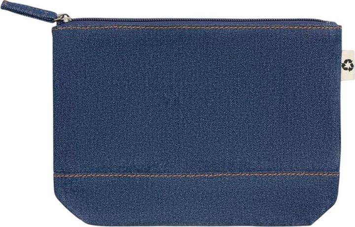 Actual product image MidOcean Style Pouch Denim Recycled Cosmetic Bag