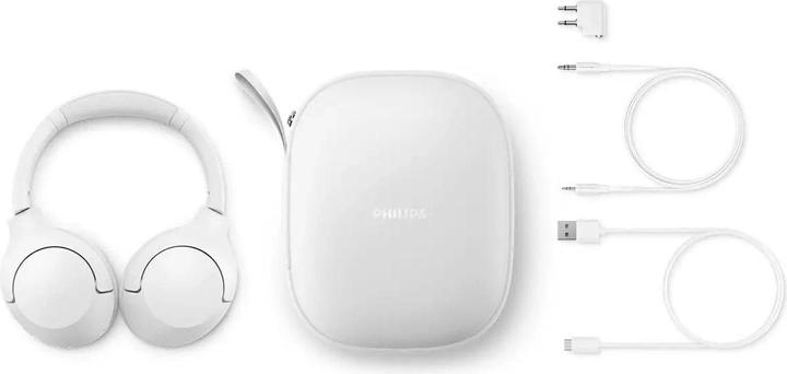 Produktbild Philips TAH8506WT (ANC, 60 h, Kabellos, Kabelgebunden)