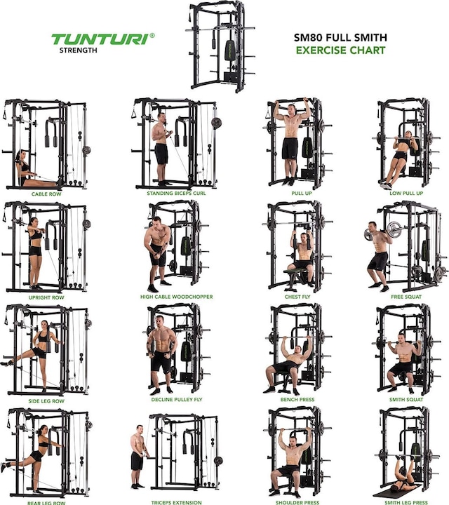 Actual product image Tunturi Multipresse Deluxe SM80