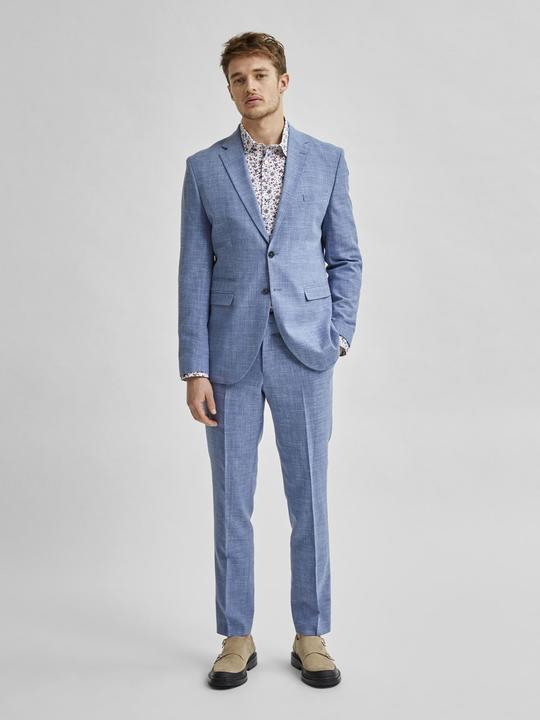 Actual product image Selected Lightweight Linen Blend Blazer (46)
