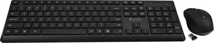 Immagine prodotto V7 Tastiera Pro Wireless Mouse Noi (USA, Senza fili)