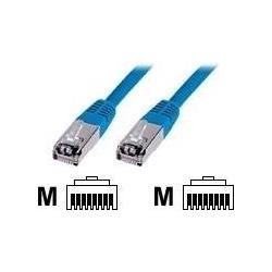 Thumbnail - Digitus CAT 5e SF-UTP Patchkabel PVC AWG 26/7 Länge 5 m Farbe Blau (SF/UTP, CAT5e, 5 m), Netzwerkkabel
