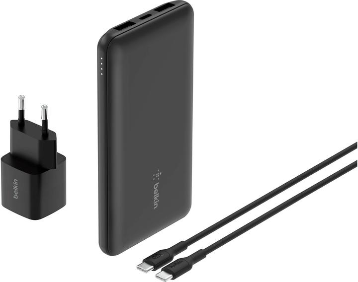 Immagine prodotto Belkin BoostCharge Power-Set 25W 10.000mAh PB, Ladeger. BU041kqBK (10000 mAh, 25 W, 25 Wh)