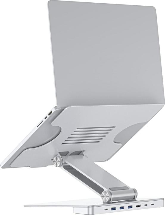 Produktbild FreeVoice Laptop Stand inkl. USB-C Dockingstation (USB-C, 5 Ports)