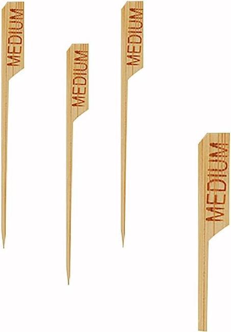 Actual product image Papstar Steak marker "MEDIUM (250x)