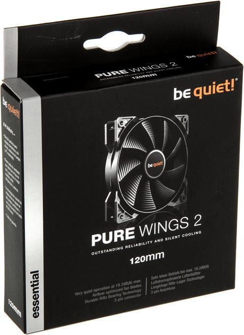Actual product image be quiet! Pure Wings 2 (120 mm, 1 x)
