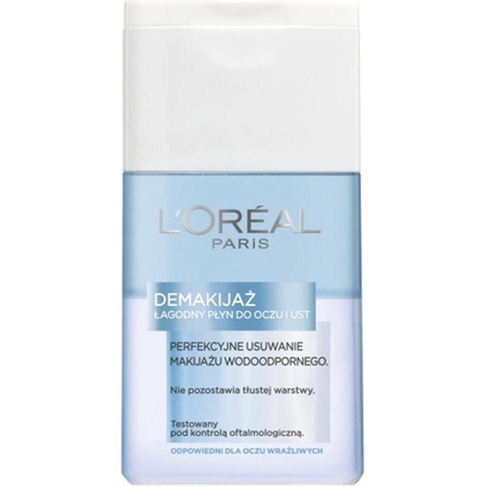 L'oréal Paris Damen Gesichtsreinigung, L'oreal - Makeup Remover Gentle Fluid For Eyes And Lips 125Ml (Make-Up Entferner, 125 Ml)