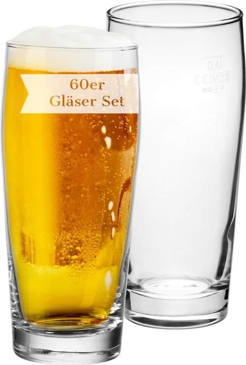 Produktbild Bormioli Rocco Willi Becher geeicht (0.40 l, 60 x)