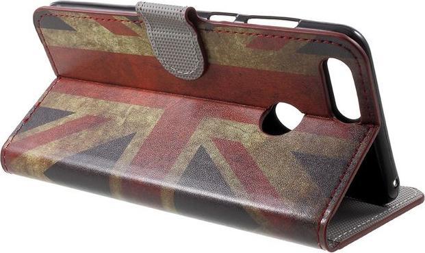 Produktbild MU Style Leder Bookcover Hülle mit Muster (Honor 7X)