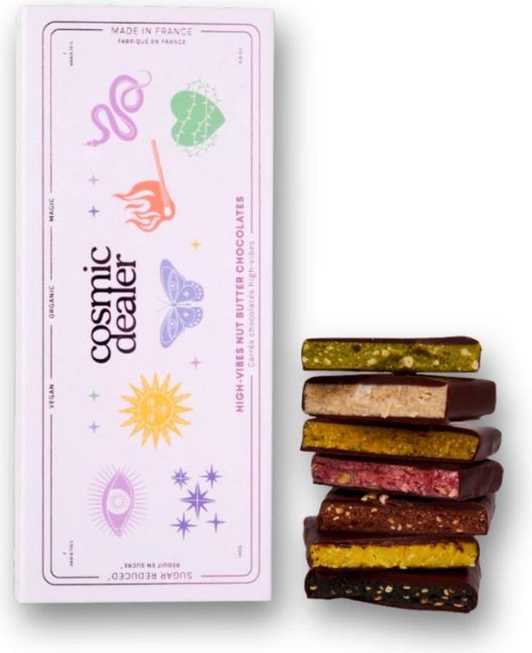 Cosmic Dealer Nussbutter Schokolade Geschenkbox (140 g)