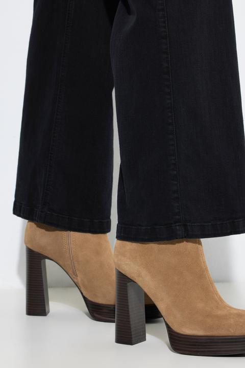 Produktbild Ulla Popken Jeans Mary, weites Bein, Elastikbund (52)