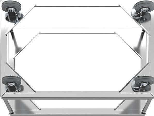Produktbild Gmöhling Alu-Fahrgestell, Ladehöhe 440 mm (150 kg)