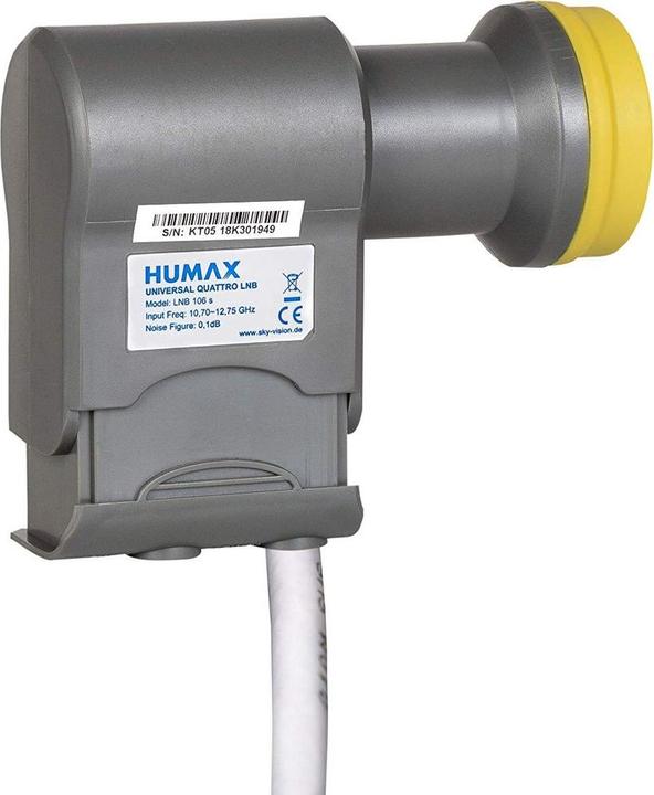 Produktbild Humax LNB 106 Gold Quattro (Quattro LNB, 40mm)