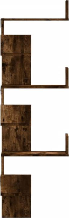 Immagine prodotto VidaXL Scaffale a muro ad angolo (45 x 45 x 147 cm)