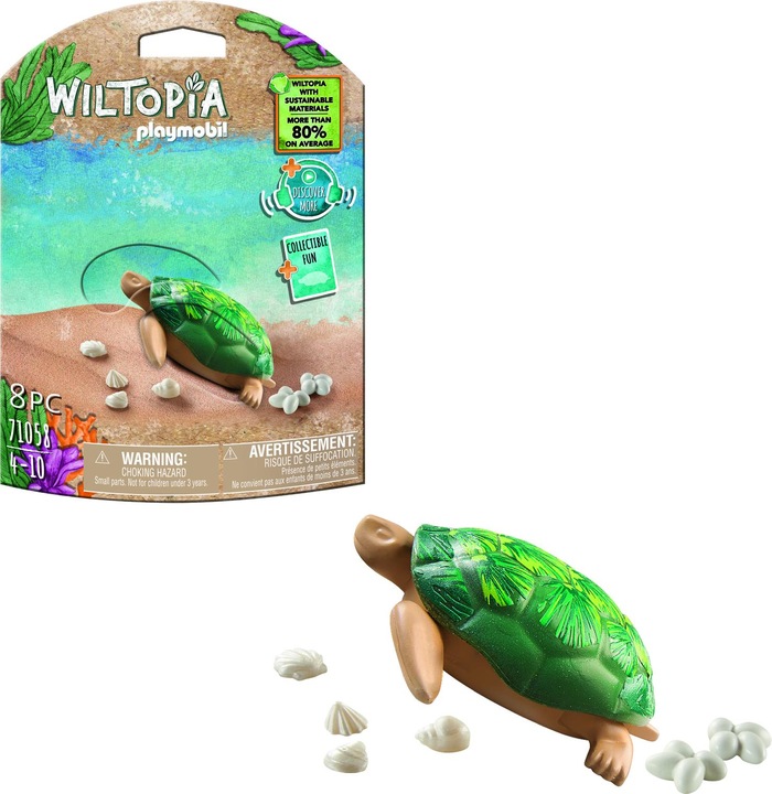 Image du produit Playmobil Tortue géante (71058, Playmobil Wiltopia)