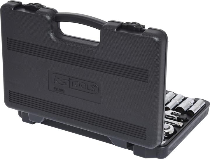 Actual product image KS Tools 1/2" CHROMEplus socket set, 30 pieces, hexagon, inch size, flank traction (1/2")