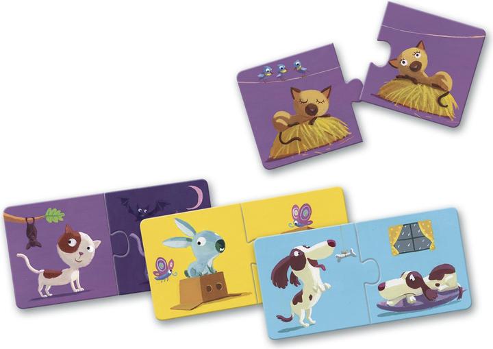 Actual product image Djeco Duo opposites (2 pieces)