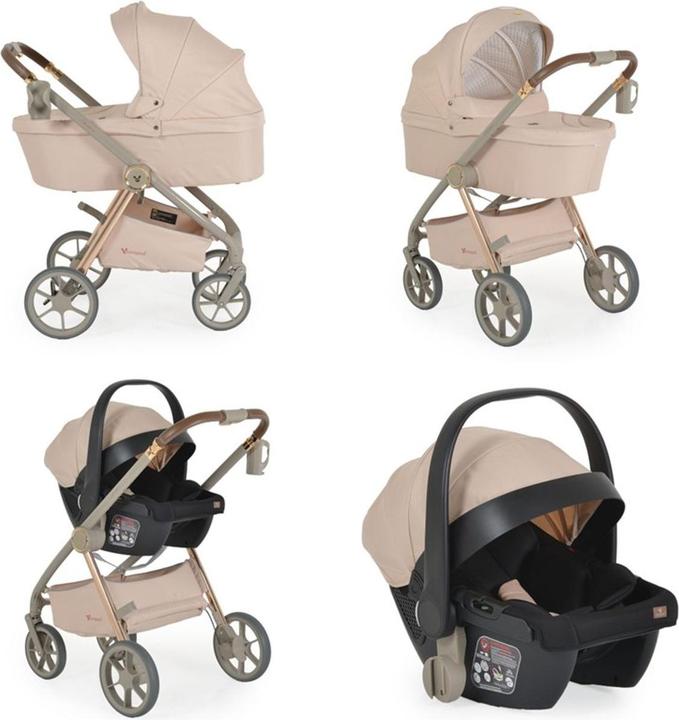 Image du produit Cangaroo poussette Unique 3 en 1 (0 Mois - 4 Années)